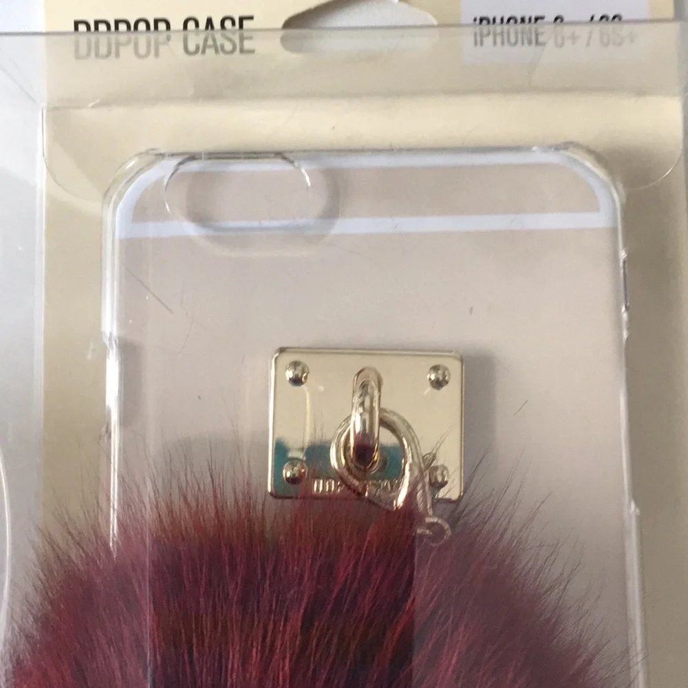DDPop Case iPhone 6+ and 6S+ New w pom pom